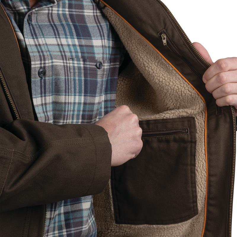 Mingus DWR Duck Hooded Bomber Work Jacket image number 4