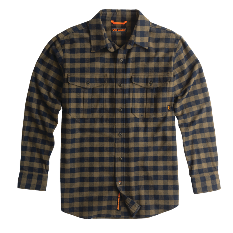Wagu Heavyweight Brushed Flannel Work Shirt image number 0
