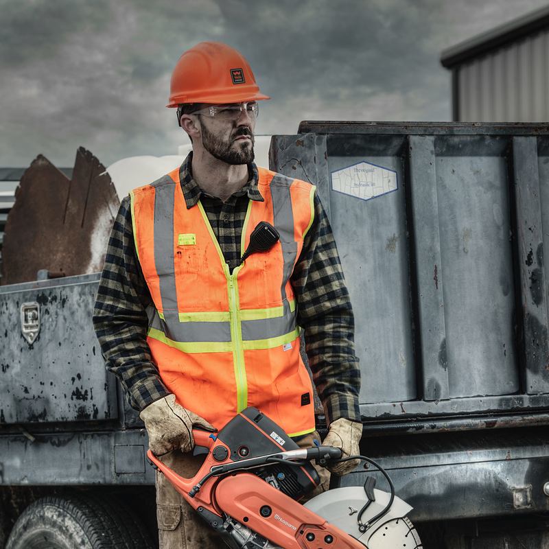 Hi-Vis ANSI II Premium Safety Vest image number 2