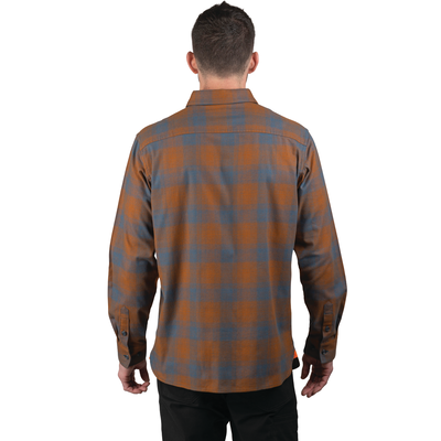 Longhorn Midweight Brushed Flannel Stretch Work Shirt