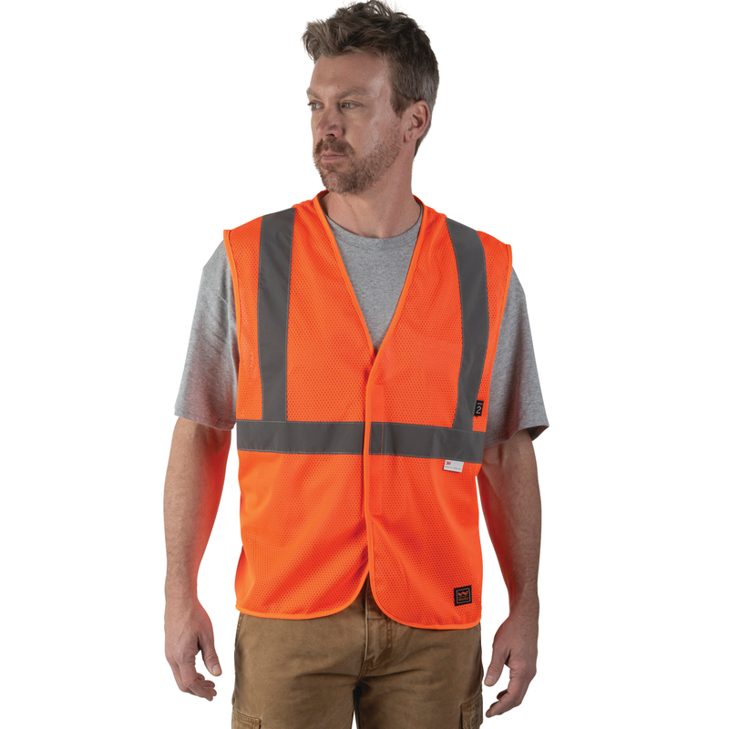 Hi-Vis ANSI II Mesh Safety Vest image number 3