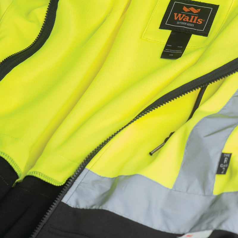 Hi-Vis ANSI II Fleece Safety Hoodie image number 3