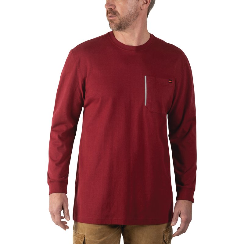 Grit2 Heavyweight Long-Sleeve Cotton Work T-Shirt image number 4