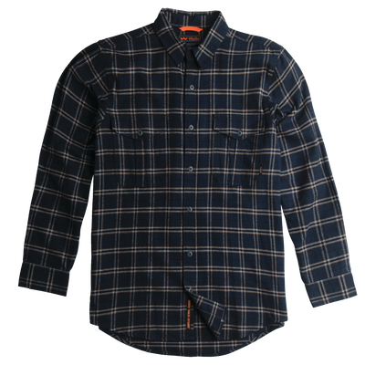Wagu Heavyweight Brushed Flannel Work Shirt