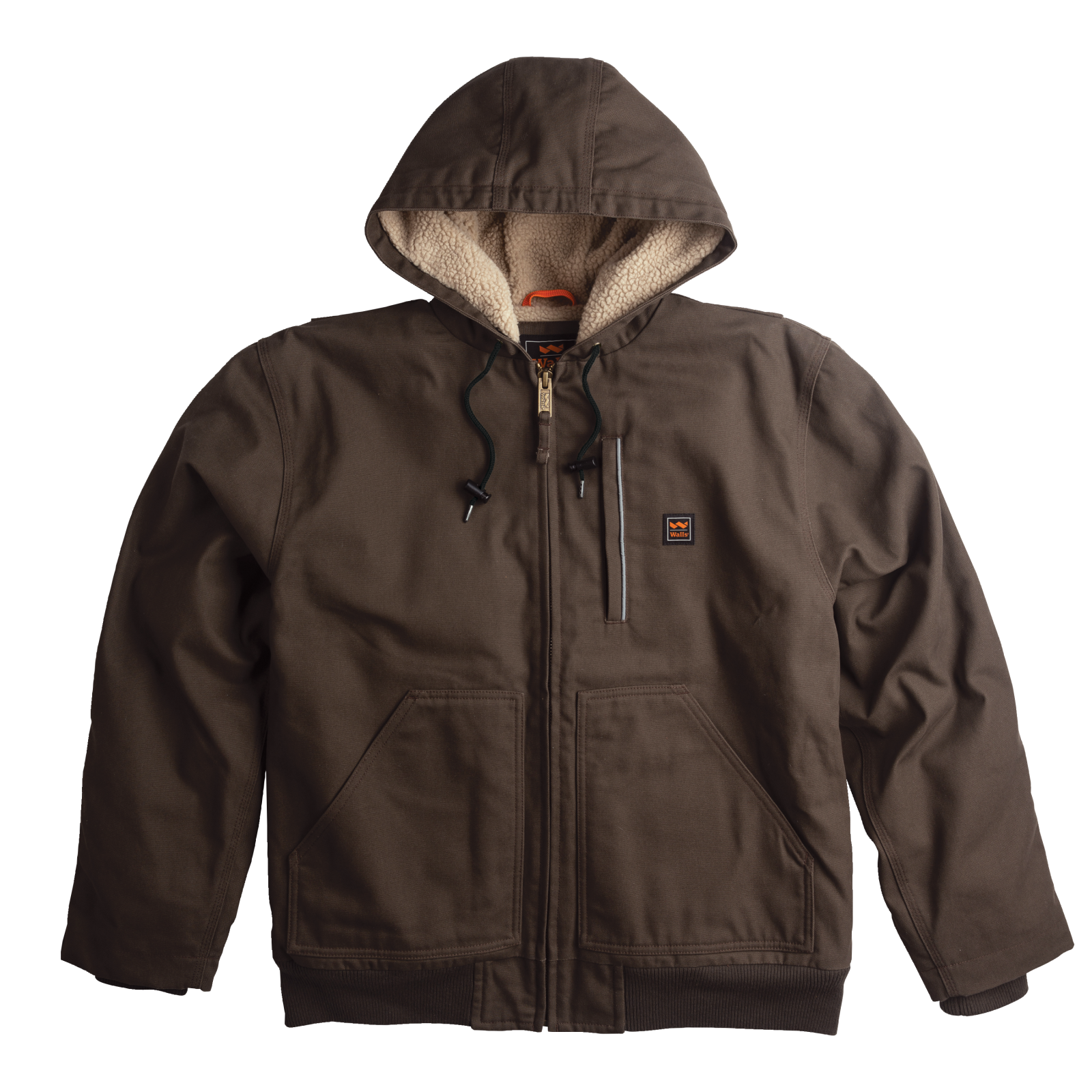 Work & Casual Wear-Tough Duck - Hooded Duck Bomber Jacket