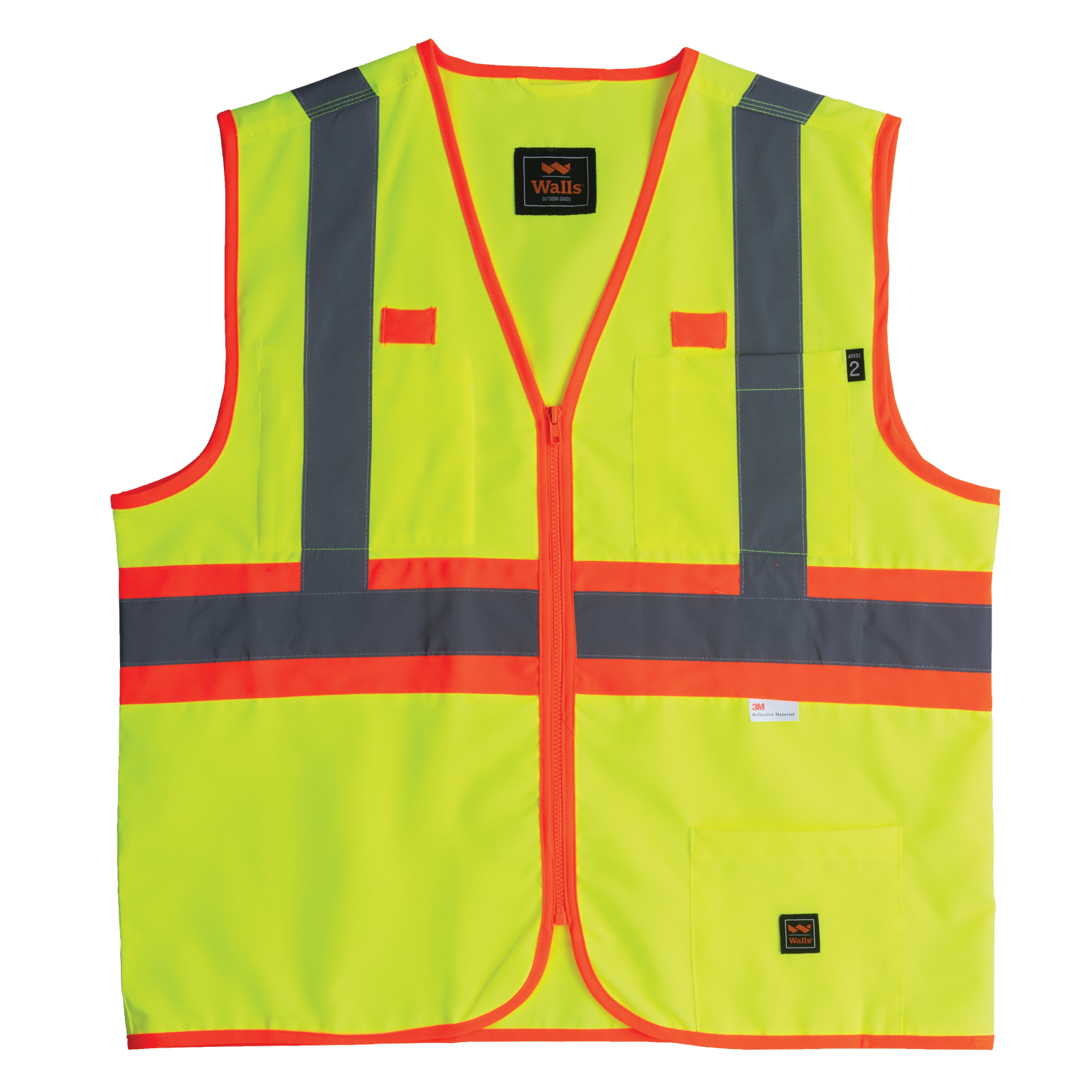 Hi-Vis ANSI II Premium Safety Vest