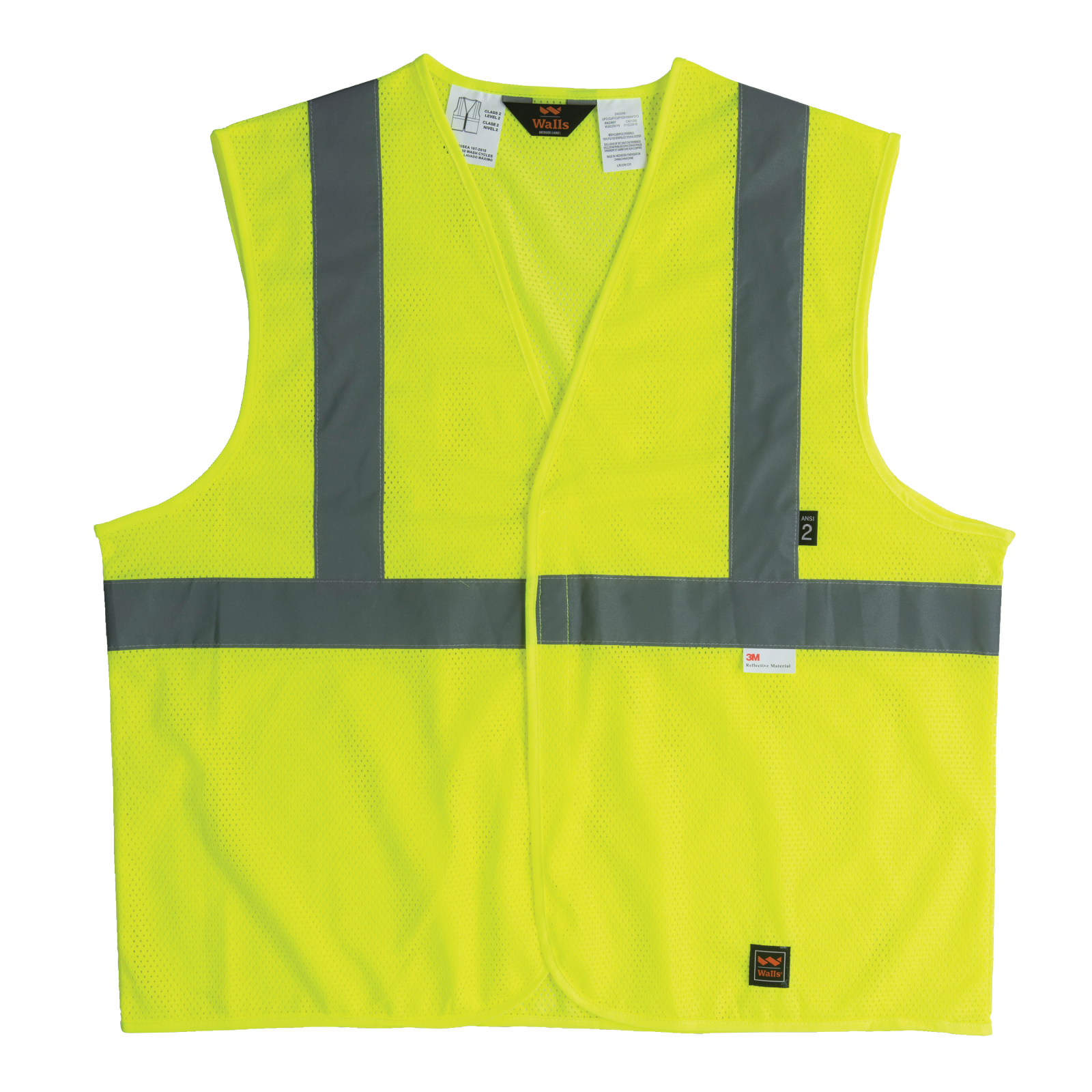 Hi-Vis ANSI II Mesh Safety Vest